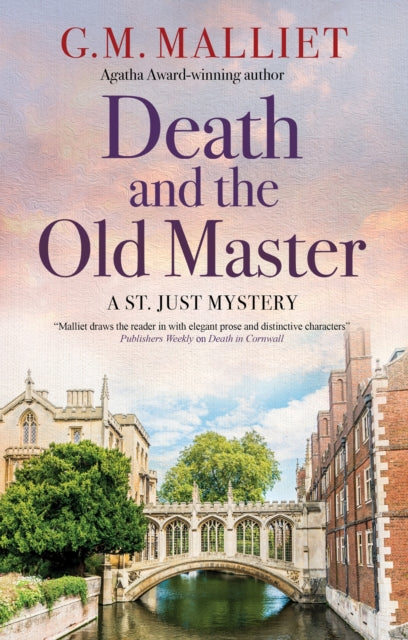 Front cover of Death and the Old Master by G.M. Malliet, paperback