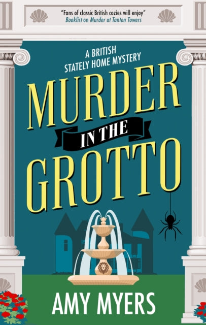 Front cover of Murder in the Grotto by Amy Myers, paperback