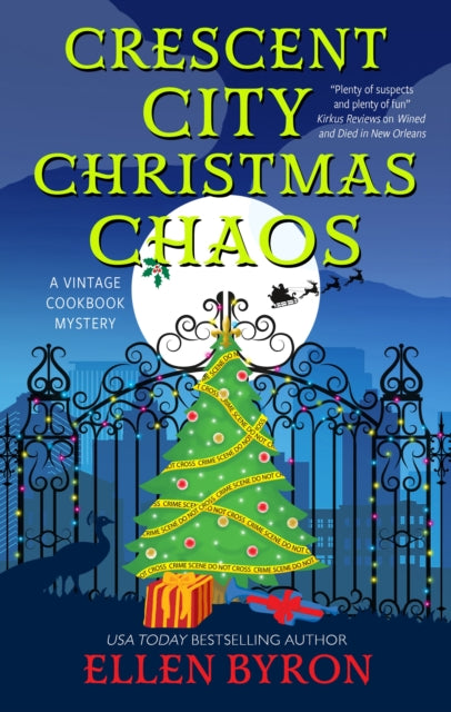 Front cover of Crescent City Christmas Chaos by Ellen Byron, hardback