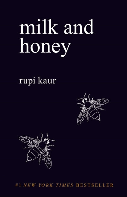 Front cover of Milk and Honey by Rupi Kaur, paperback