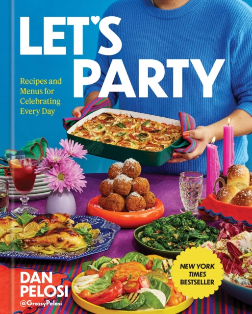 Front cover of Let's Party by Dan Pelosi, hardback