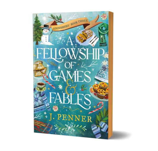 A Fellowship of Games & Fables : A Cosy Fantasy Fake Dating Romance (Adenashire Book 3)