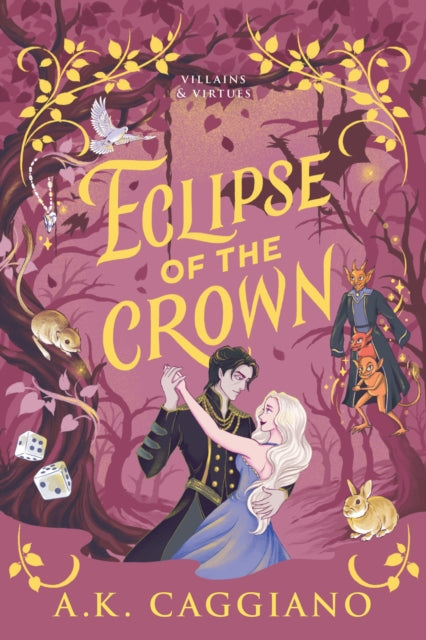 Front cover of Eclipse of the Crown by A.K. Caggiano, paperback