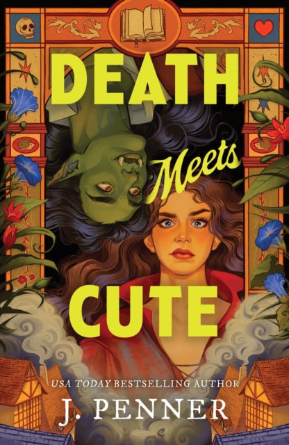 Front cover of Death Meets Cute by J. Penner, paperback
