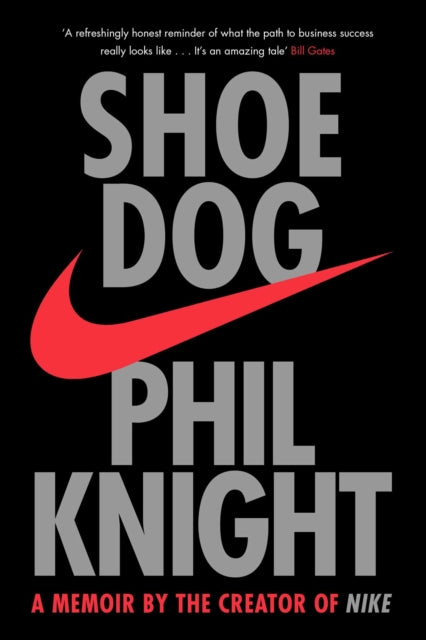 Front cover of Shoe Dog by Phil Knight, paperback
