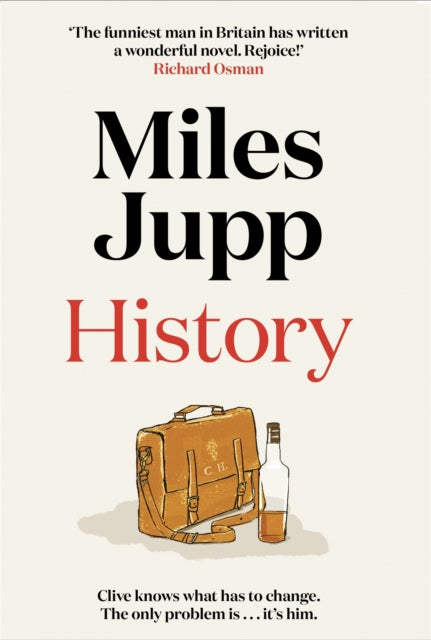 Front cover of History by Miles Jupp, hardback