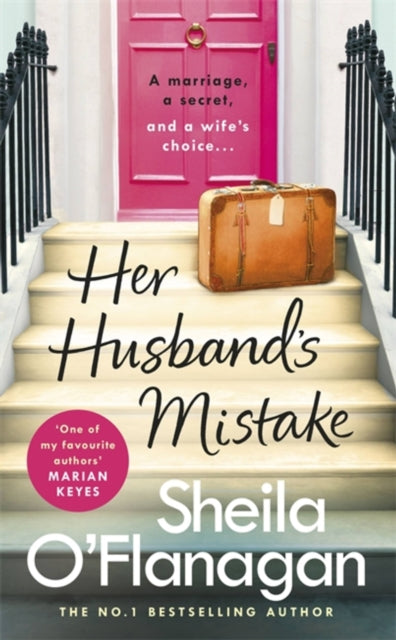 Front cover of Her Husband's Mistake by Sheila O'Flanagan, hardback