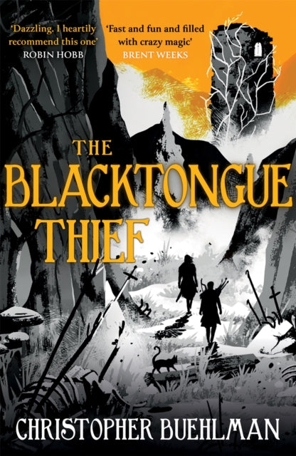 Front cover of The Blacktongue Thief by Christopher Buehlman, paperback
