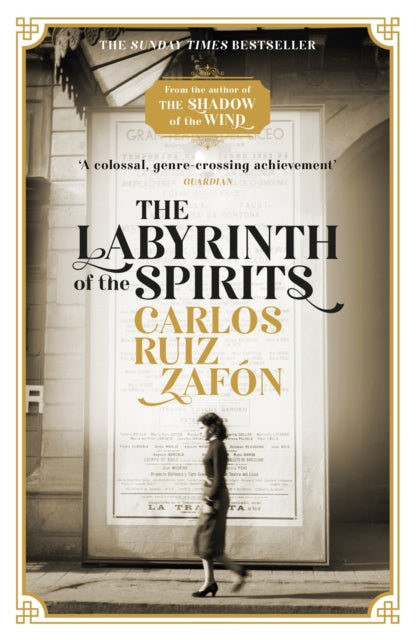 Front cover of The Labyrinth of the Spirits by Carlos Ruiz Zafon, paperback