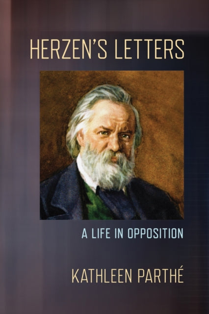 Front cover of Herzen's Letters by Kathleen Parthe, paperback