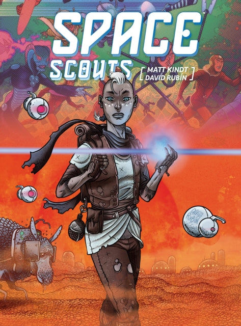 Front cover of Space Scouts, hardback