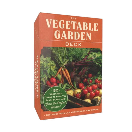 The Vegetable Garden Deck : 50 Vegetable Cards to Help You Plan, Plant, and Grow the Perfect Garden! - Adams Media
