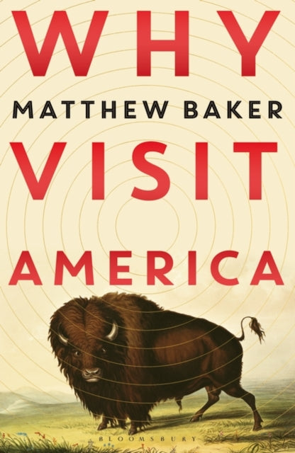 Front cover of Why Visit America by Matthew Baker, hardback