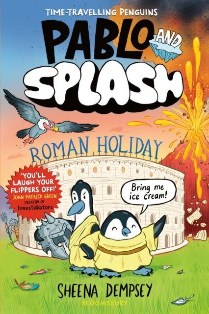 Front cover of Pablo and Splash: Roman Holiday by Sheena Dempsey, paperback