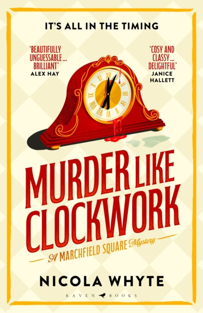 Front cover of Murder Like Clockwork by Nicola Whyte, hardback