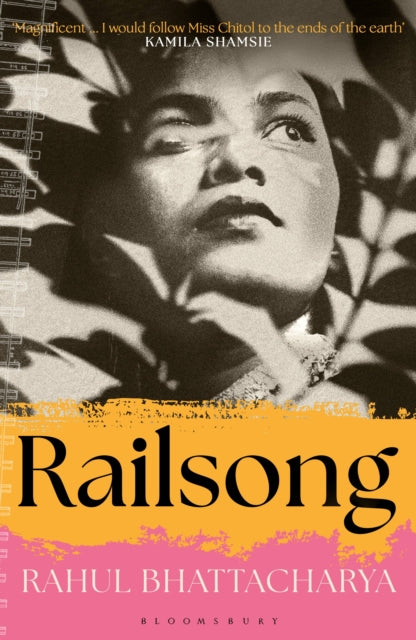 Front cover of Railsong by Rahul Bhattacharya, hardback