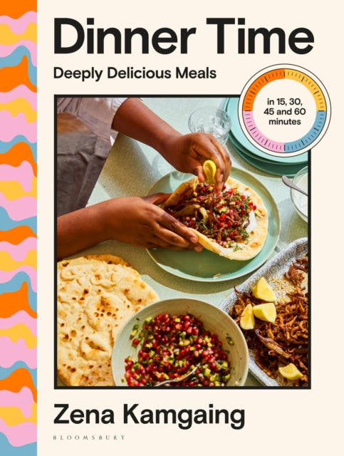 Front cover of Dinner Time by Zena Kamgaing, hardback