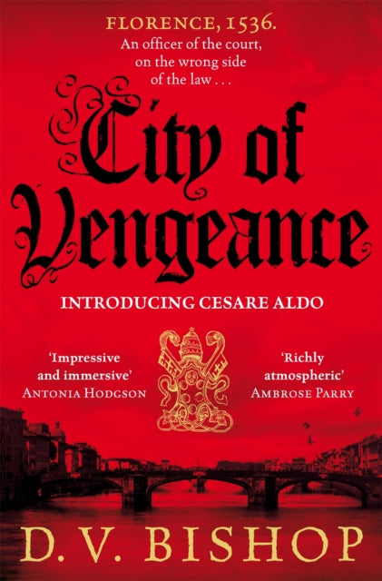 Front cover of City of Vengeance by D.V. Bishop, paperback