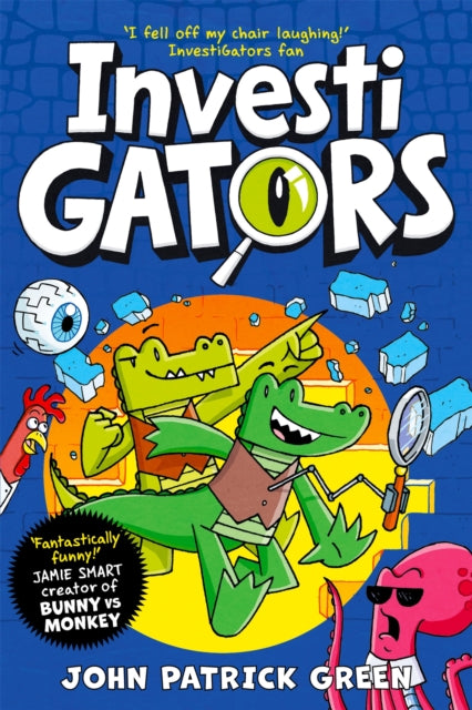 Front cover of InvestiGators by John Patrick Green, paperback