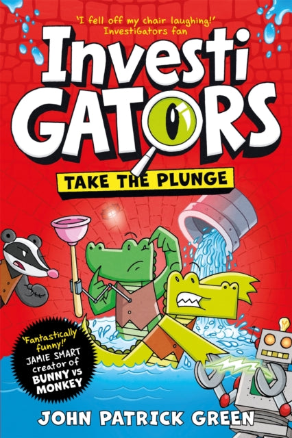 Front cover of Investigators: Take the Plunge by John Patrick Green, paperback