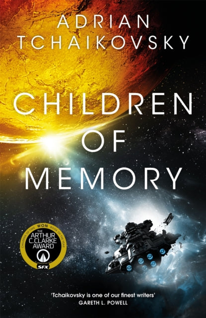 Front cover of Children of Memory by Adrian Tchaikovsky, paperback