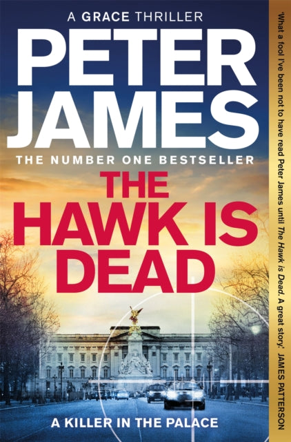 Front cover of The Hawk Is Dead by Peter James, paperback