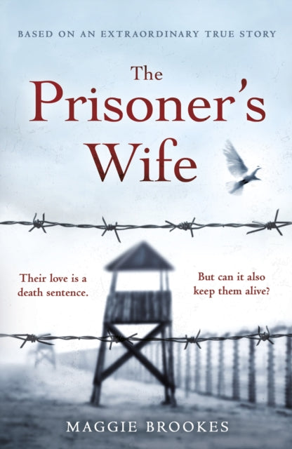 Front cover of The Prisoner's Wife by Maggie Brookes, hardback