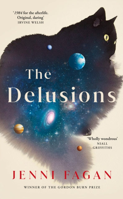 Front cover of The Delusions by Dr Jenni Fagan, hardback