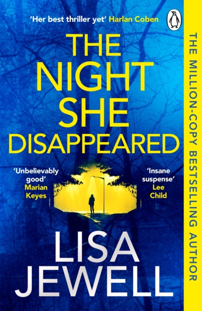 Front cover of The Night She Disappeared by Lisa Jewell, paperback