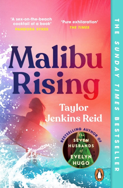 Front cover of Malibu Rising by Taylor Jenkins Reid, paperback