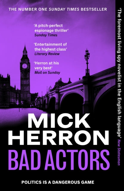 Bad Actors : The Instant #1 Sunday Times Bestseller - Mick Herron