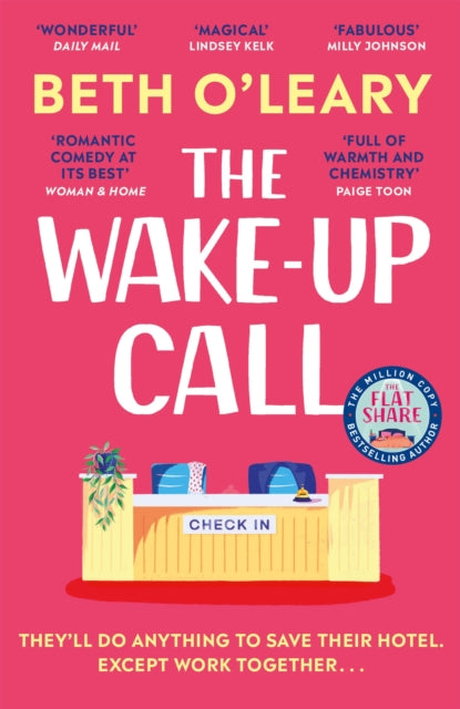 Front cover of The Wake-Up Call by Beth O'Leary, paperback