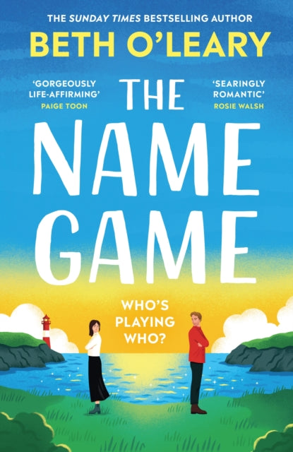 Front cover of The Name Game by Beth O'Leary, hardback