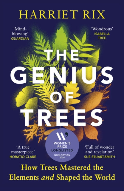 Front cover of The Genius of Trees by Harriet Rix, paperback