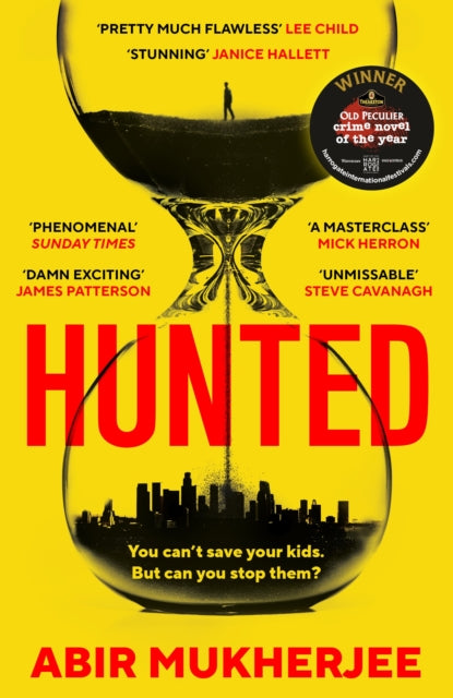 Front cover of Hunted by Abir Mukherjee, paperback