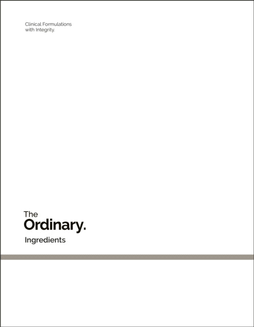 The Ordinary : Ingredients - The Ordinary