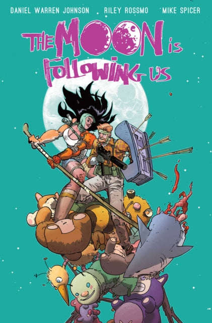 Front cover of The Moon is Following Us Volume 2 by Mike Spicer, paperback