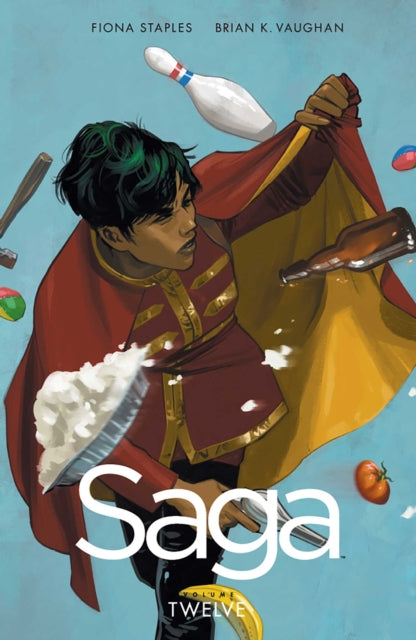 Front cover of Saga Volume 12 by Brian K Vaughan, paperback