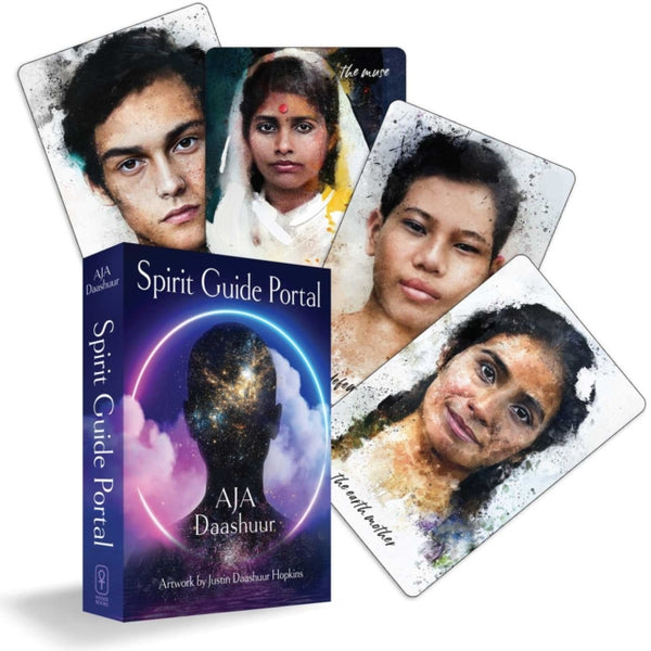 Spirit Guide Portal : Your Oracle to Access Higher Wisdom (40 Cards & 112-Page Full-Color Guidebook) - AJA Daashuur