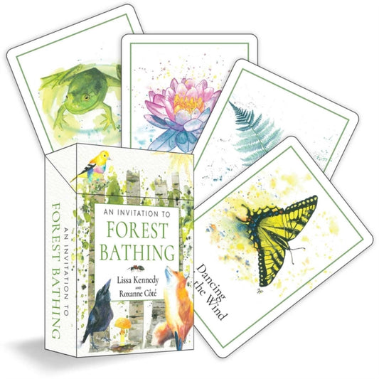 An Invitation to Forest Bathing : 52 Full-Color Activity Cards to Find Yourself in Nature - Roxanne Cote