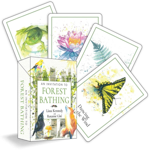 An Invitation to Forest Bathing : 52 Full-Color Activity Cards to Find Yourself in Nature - Roxanne Cote
