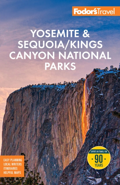 Front cover of Fodor's Yosemite & Sequoia National Parks by Fodor's Travel Guides, paperback