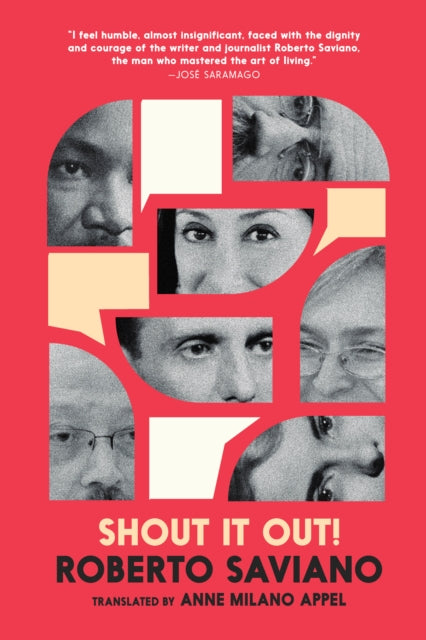 Front cover of Shout It Out! 28 Portraits for a Committed World by Anne Milano Appel, paperback
