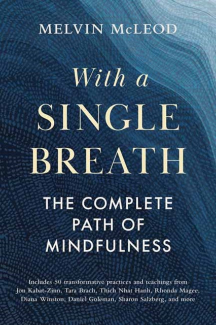 Front cover of With a Single Breath by Melvin McLeod, paperback