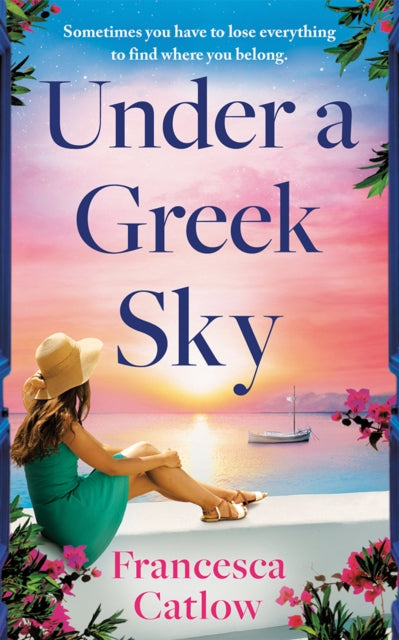 Front cover of Under a Greek Sky by Francesca Catlow, paperback