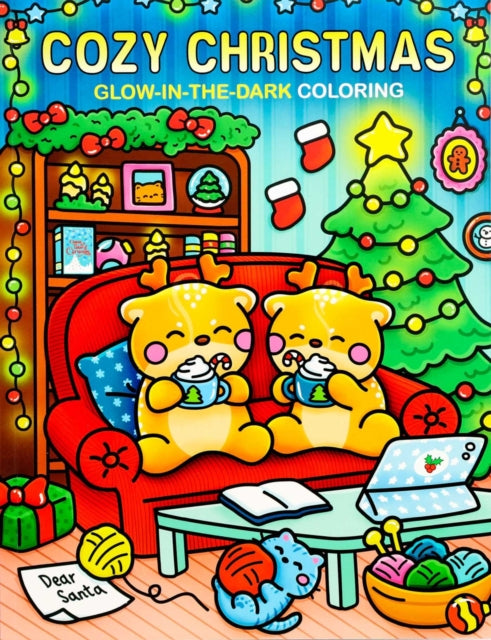 Cozy Christmas Glow-in-the-Dark Coloring - Editors of Thunder Bay Press