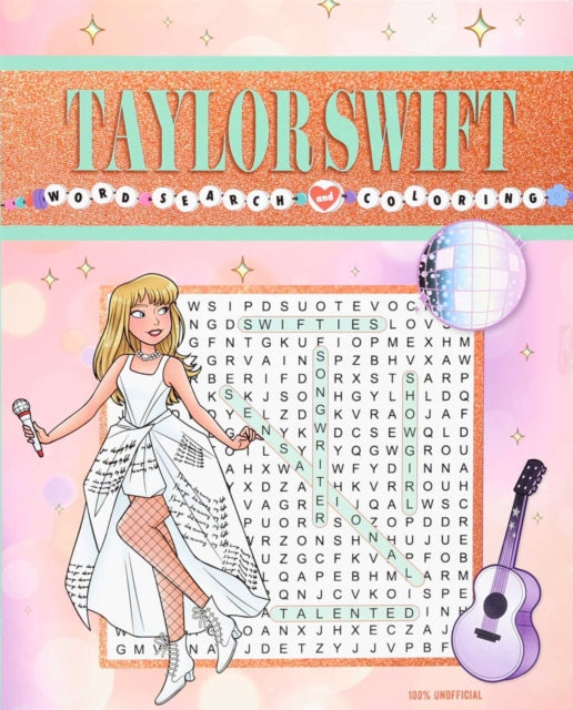Taylor Swift Word Search and Coloring - Editors of Thunder Bay Press