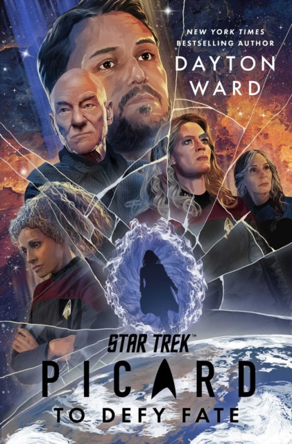 Front cover of Star Trek: Picard: To Defy Fate by Dayton Ward, hardback