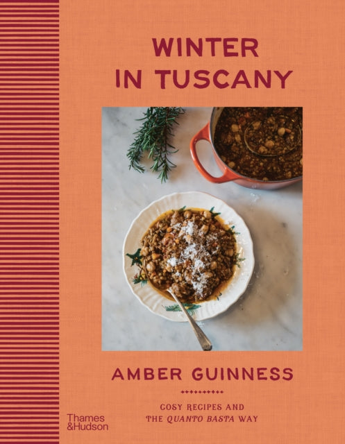Front cover of Winter in Tuscany by Amber Guinness, hardback