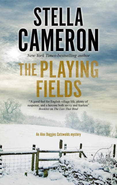 Front cover of The Playing Fields by Stella Cameron, hardback